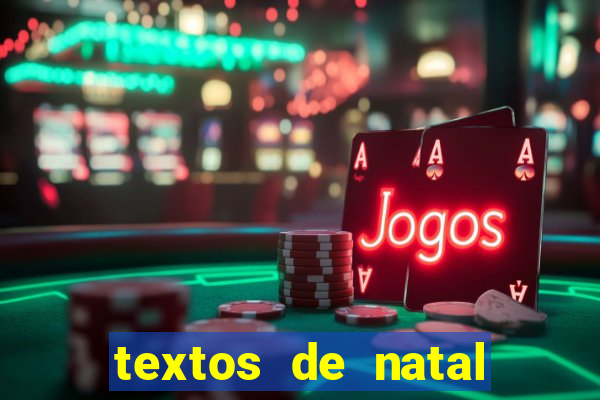 textos de natal para imprimir